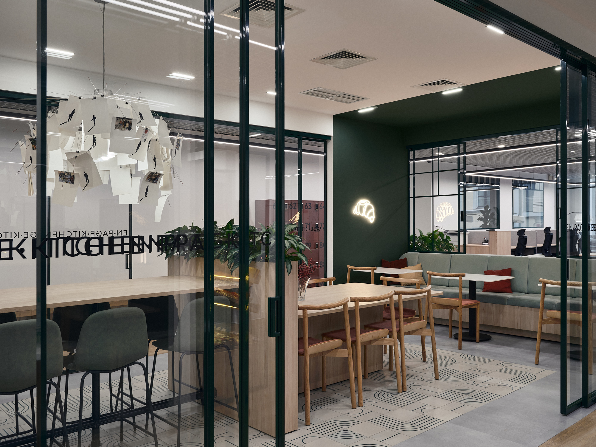 Фотография реализованной кухонной зоны Фотография реализованной кухонной зоны