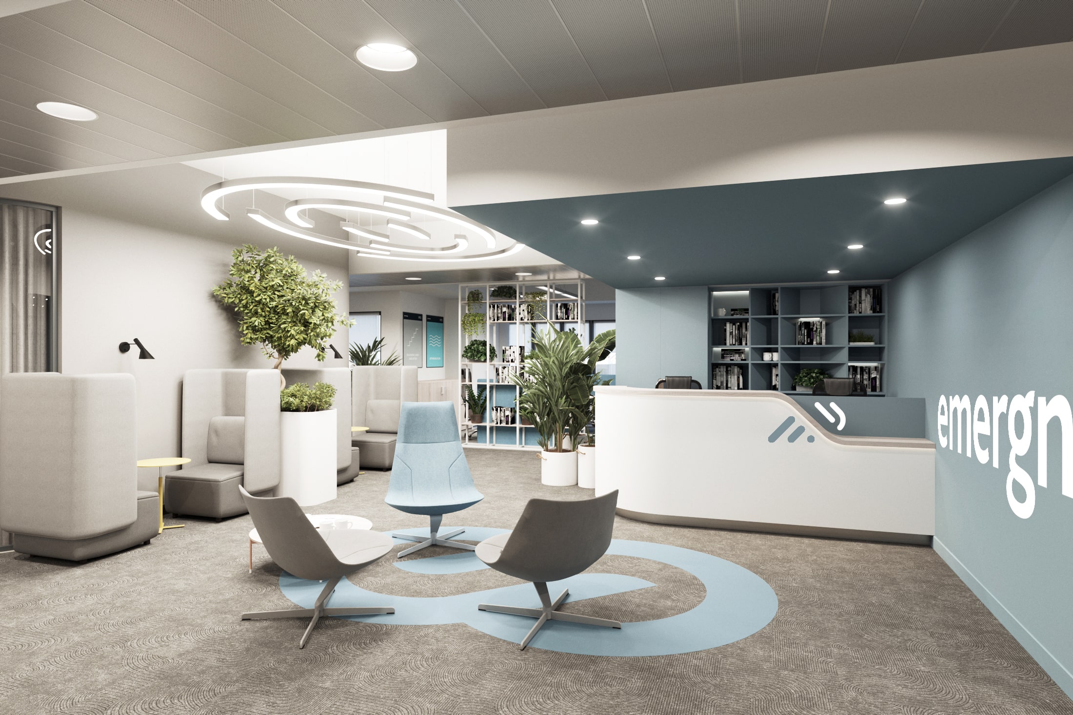 входная зона в офисе входная зона в офисе