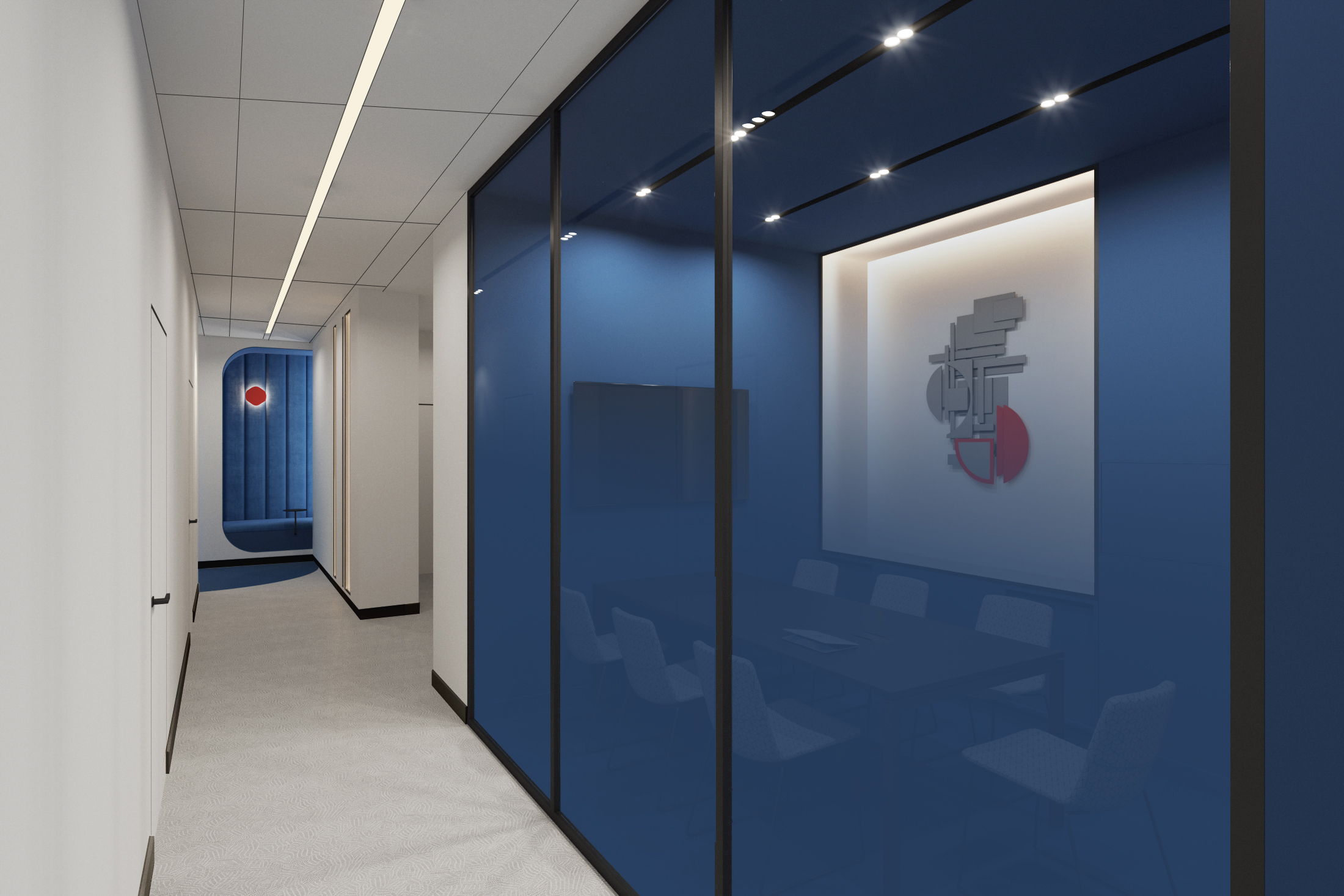 В проекте офиса юридической компании «Прайм Эдвайс» мы предложили использовать в переговорной «умное» стекло, которое может менять свои светопропускающие свойства в зависимости от потребностей: становиться прозрачным или матовым. В проекте офиса юридической компании «Прайм Эдвайс» мы предложили использовать в переговорной «умное» стекло, которое может менять свои светопропускающие свойства в зависимости от потребностей: становиться прозрачным или матовым.