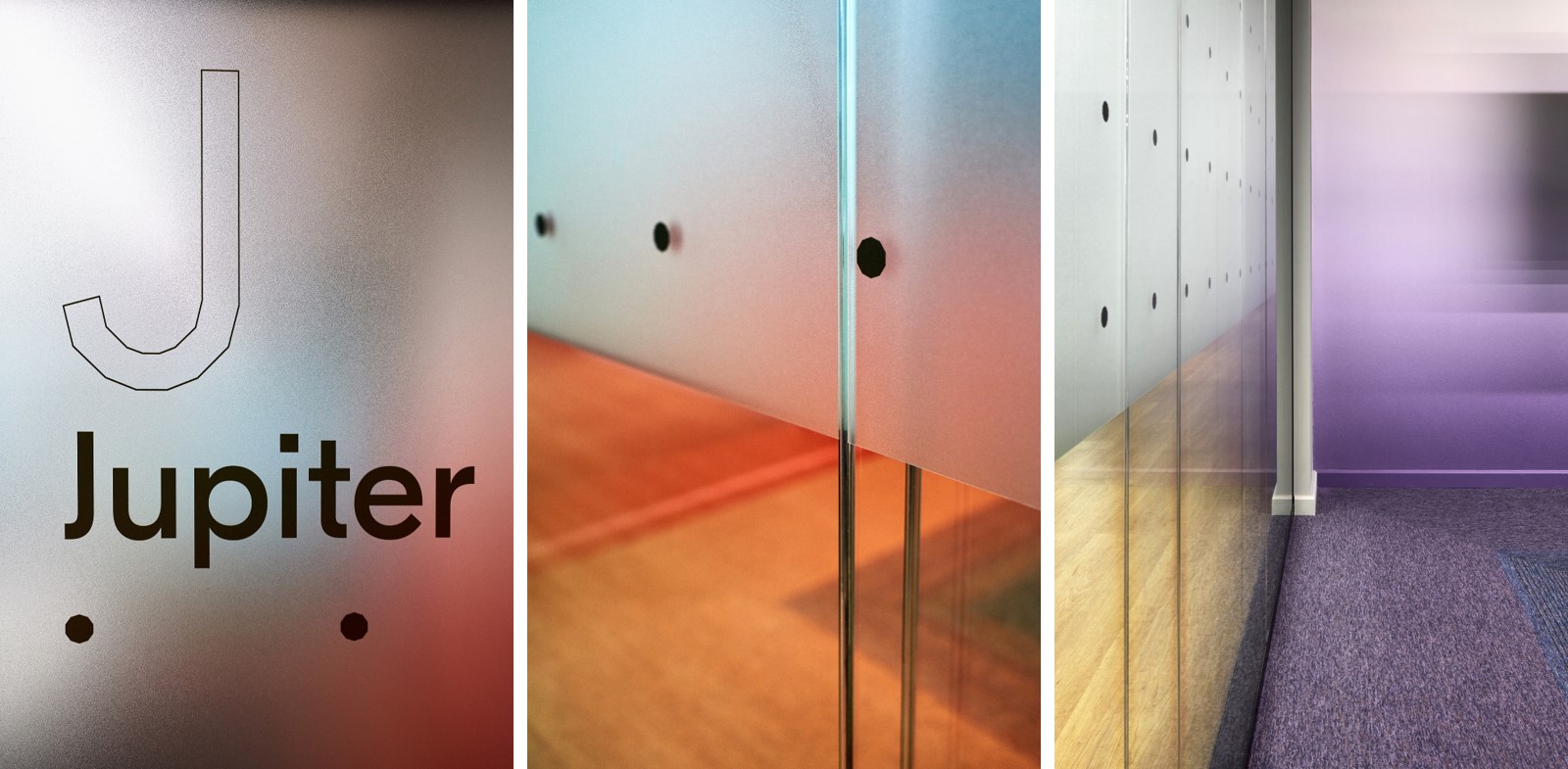 В переговорных офиса Metso&Outotec на стеклянную перегородку наклеили матовую пленку с микродекагонами — это отсылка к брендбуку компании В переговорных офиса Metso&Outotec на стеклянную перегородку наклеили матовую пленку с микродекагонами — это отсылка к брендбуку компании