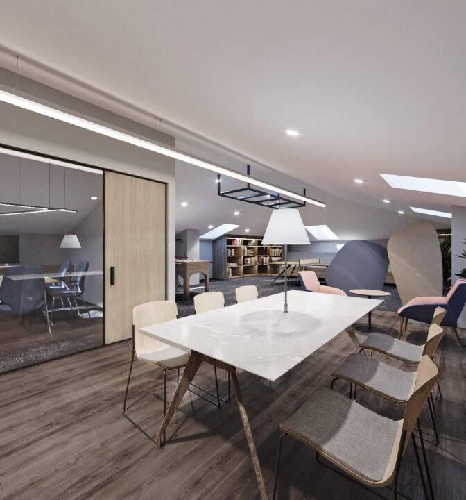 Оформление интерьера офиса морского агентства Solar - фото №3