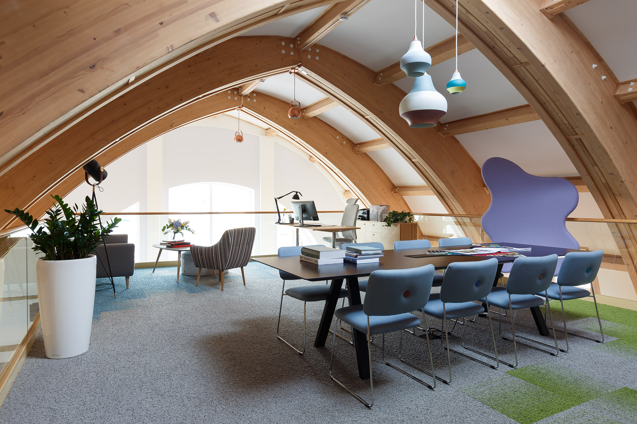 Студия DESIGNIC: интерьер офиса в скандинавском стиле - фото №2
