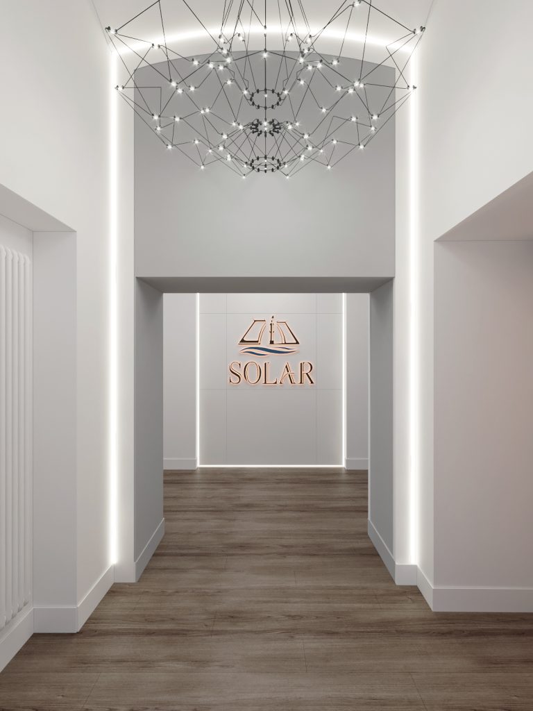 Оформление интерьера офиса морского агентства Solar - фото №2