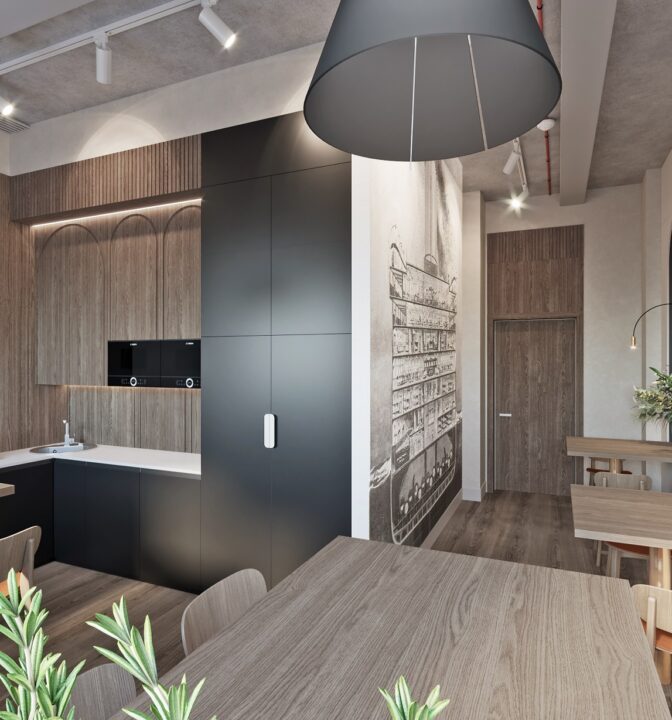 Оформление интерьера офиса морского агентства Solar - фото №6