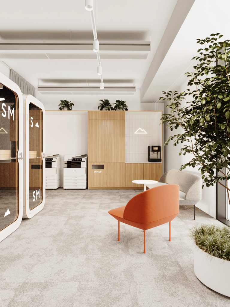 Современный и комфортный офис компании Sever Minerals - фото №2