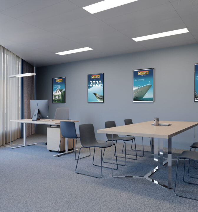 Разработка дизайна офиса для компании Jotun - фото №5