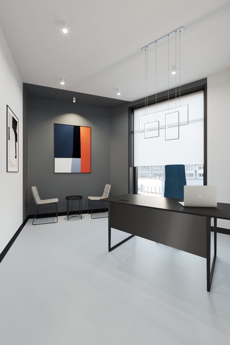 Дизайн офиса для юридической компании - фото №1