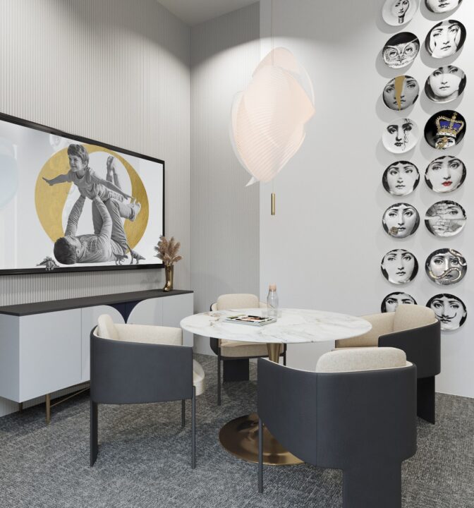 Проект офиса продаж ЖК «Малоохтинский, 68» - фото №3