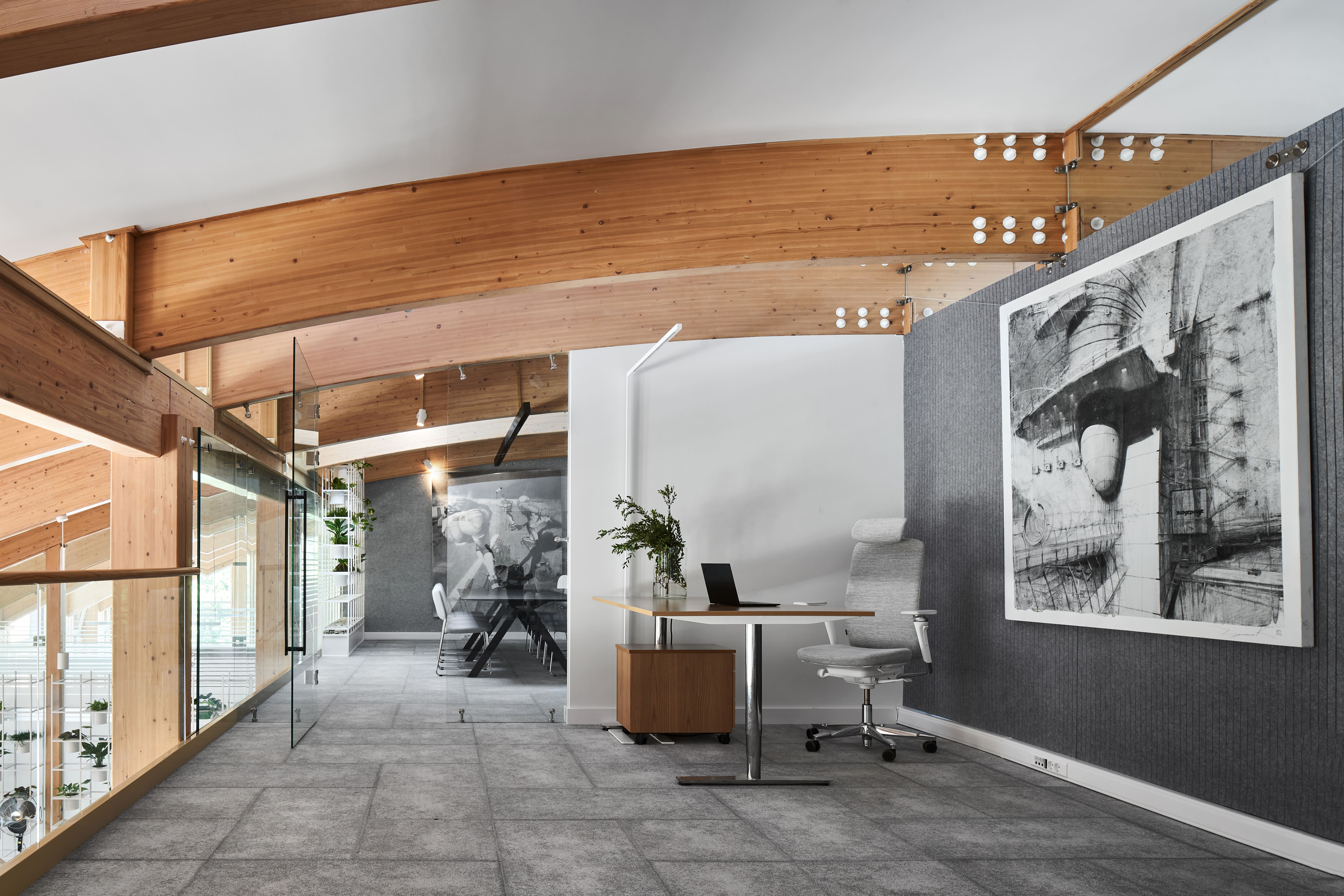 Modern office interior for Designic studio 