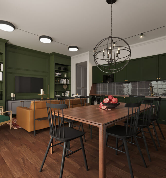 Апартаменты Docklands в стиле английский лофт - фото №2