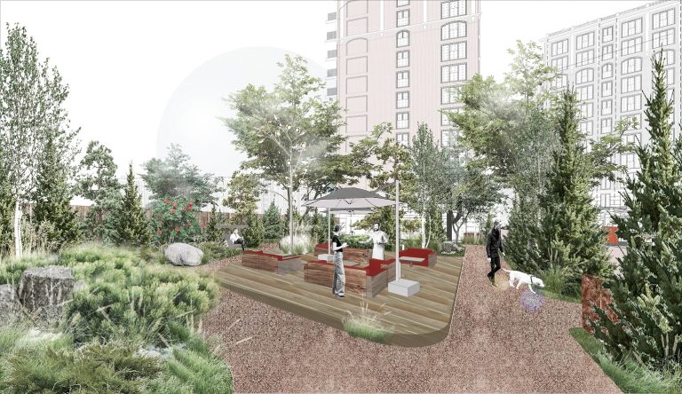 Благоустройство территории второй очереди квартала Docklands в стиле лофт - фото №3