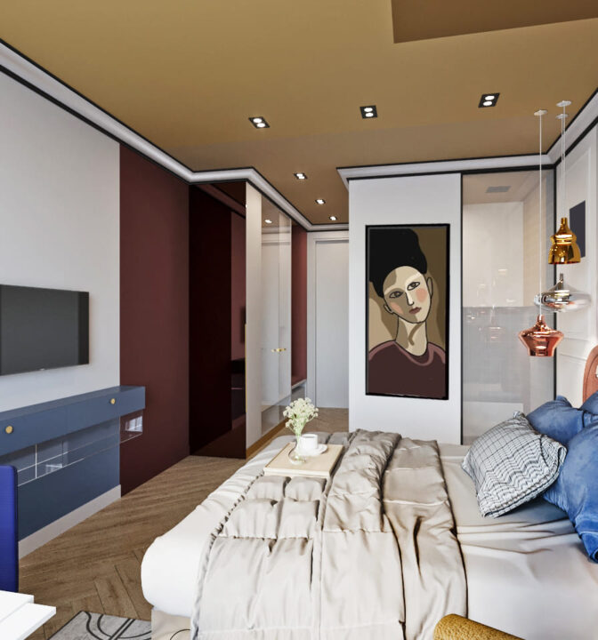 Дизайн-проект номера отеля для международной сети - фото №2