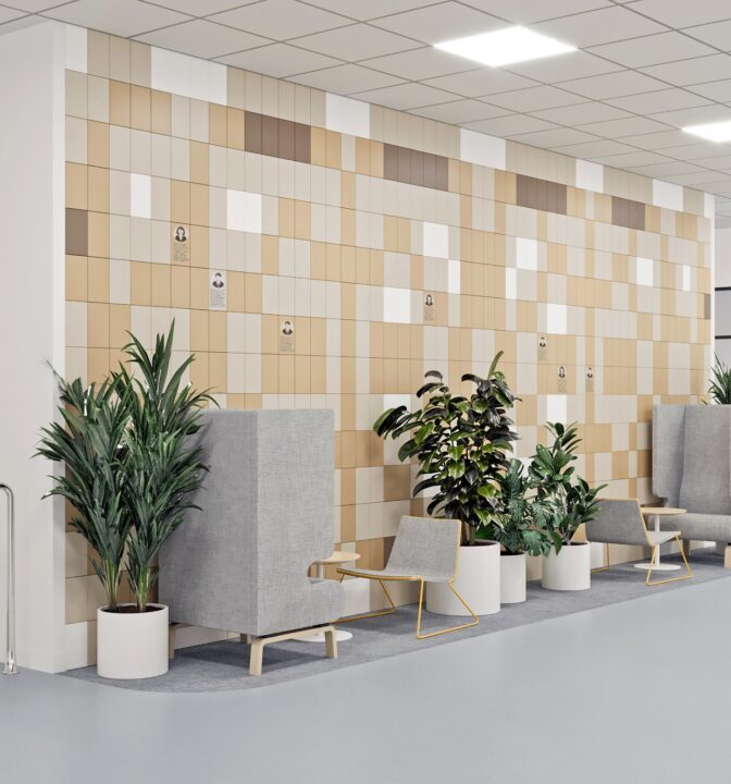 Оформление интерьера школы «НИШ» в Астане - фото №1