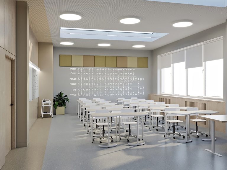 Оформление интерьера школы «НИШ» в Астане - фото №3