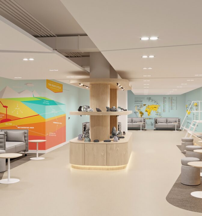 Оформление интерьера школы «НИШ» в Астане - фото №4