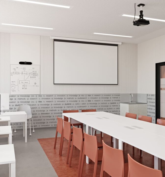 Дизайн-проект учебных аудиторий для универститета ИТМО - фото №3