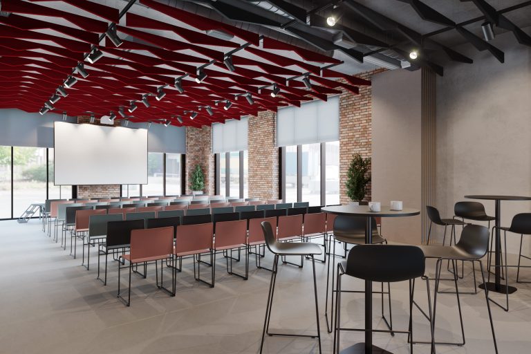 Designic | Design of a conference hall for the Docklands loft neighborhood Дизайн-проект конференц-зала для лофт-квартала Docklands - фото №2