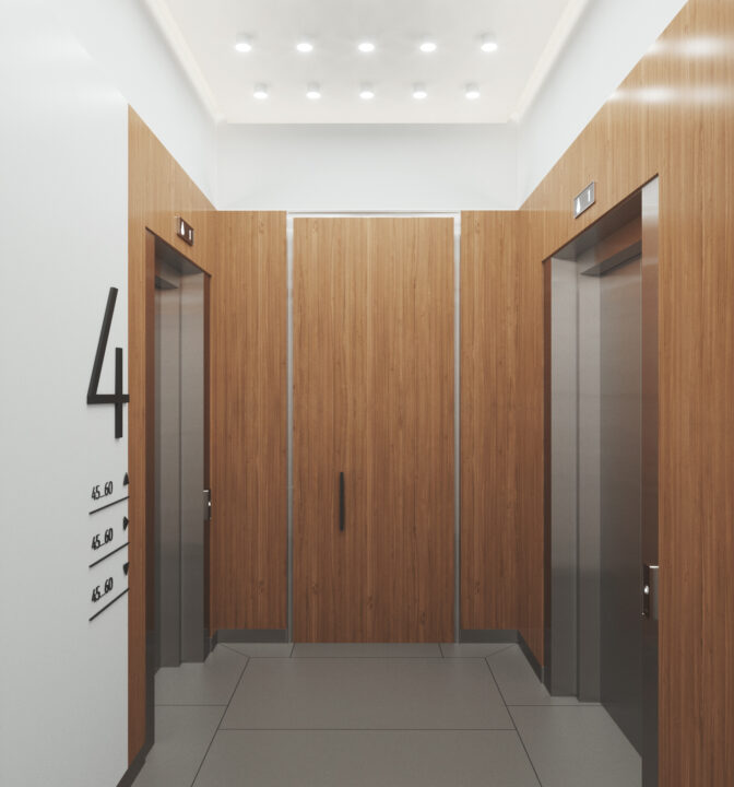 Проектирование общественных зон апарт-отеля iD Polytech - фото №2