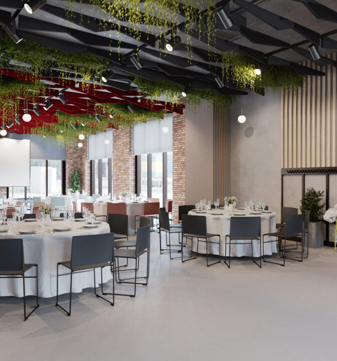 Designic | Design of a conference hall for the Docklands loft neighborhood Дизайн-проект конференц-зала для лофт-квартала Docklands - фото №3