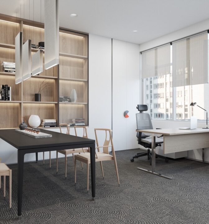 Дизайн интерьеров офиса дистанционно для Element Group Oy Shanghai - фото №2