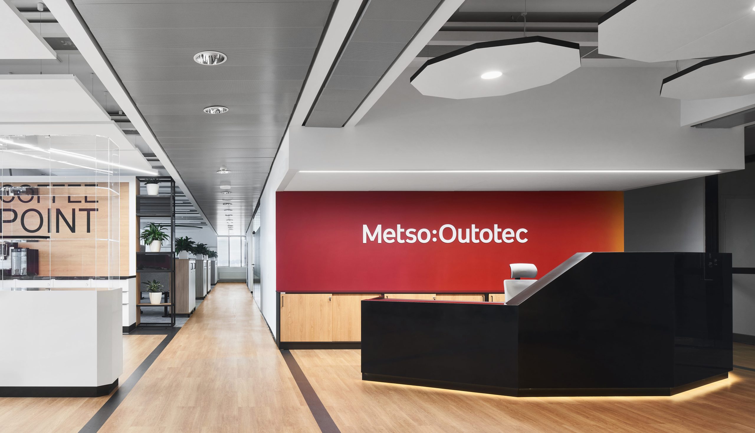 Open space офис Metso Outotec - фото №2