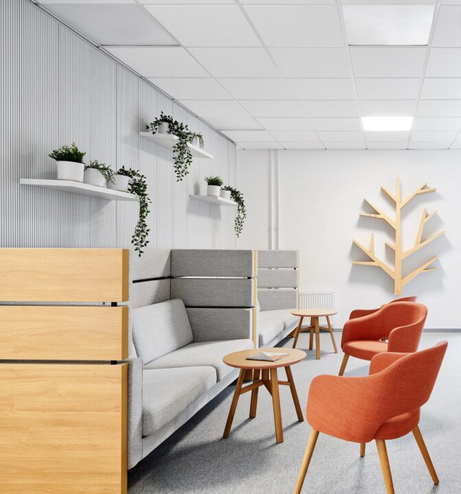 Офис в светлых тонах для компании Element Group Oy - фото №9