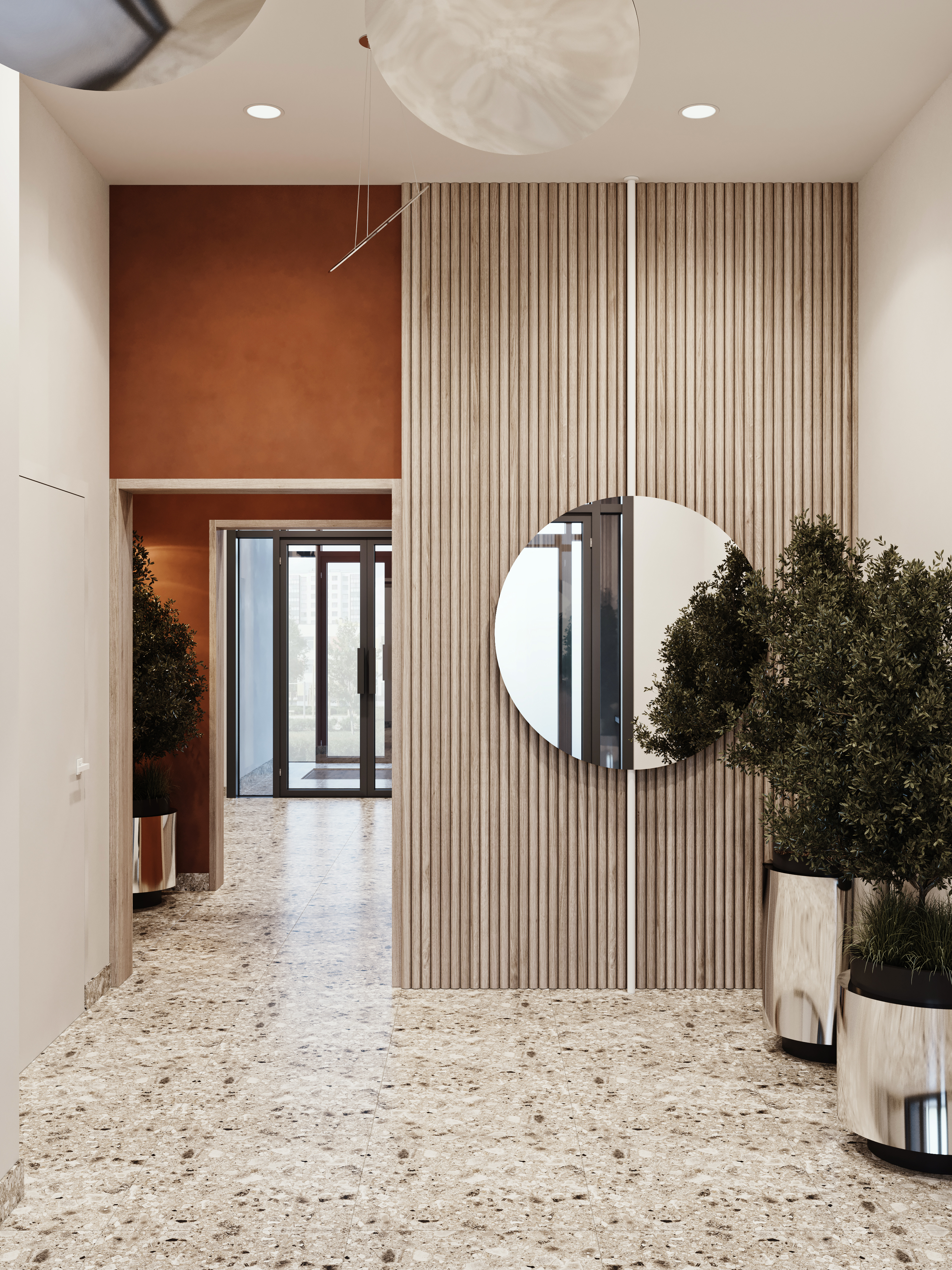 Нам не хотелось идти по стандартному пути и вешать люстры, поэтому мы внедрили арт-объект из стали, который, благодаря необычной поверхности, ассоциируется с гладью воды и отображает дизайн в голландском стиле Нам не хотелось идти по стандартному пути и вешать люстры, поэтому мы внедрили арт-объект из стали, который, благодаря необычной поверхности, ассоциируется с гладью воды и отображает дизайн в голландском стиле