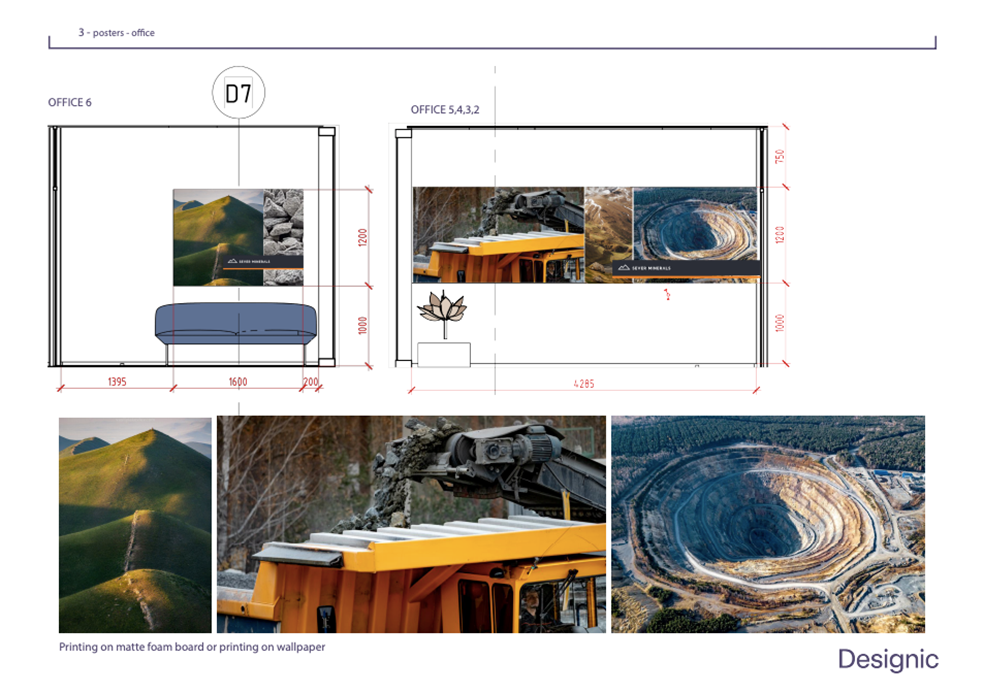 Постеры для офисов компании Nord Minerals Постеры для офисов компании Nord Minerals