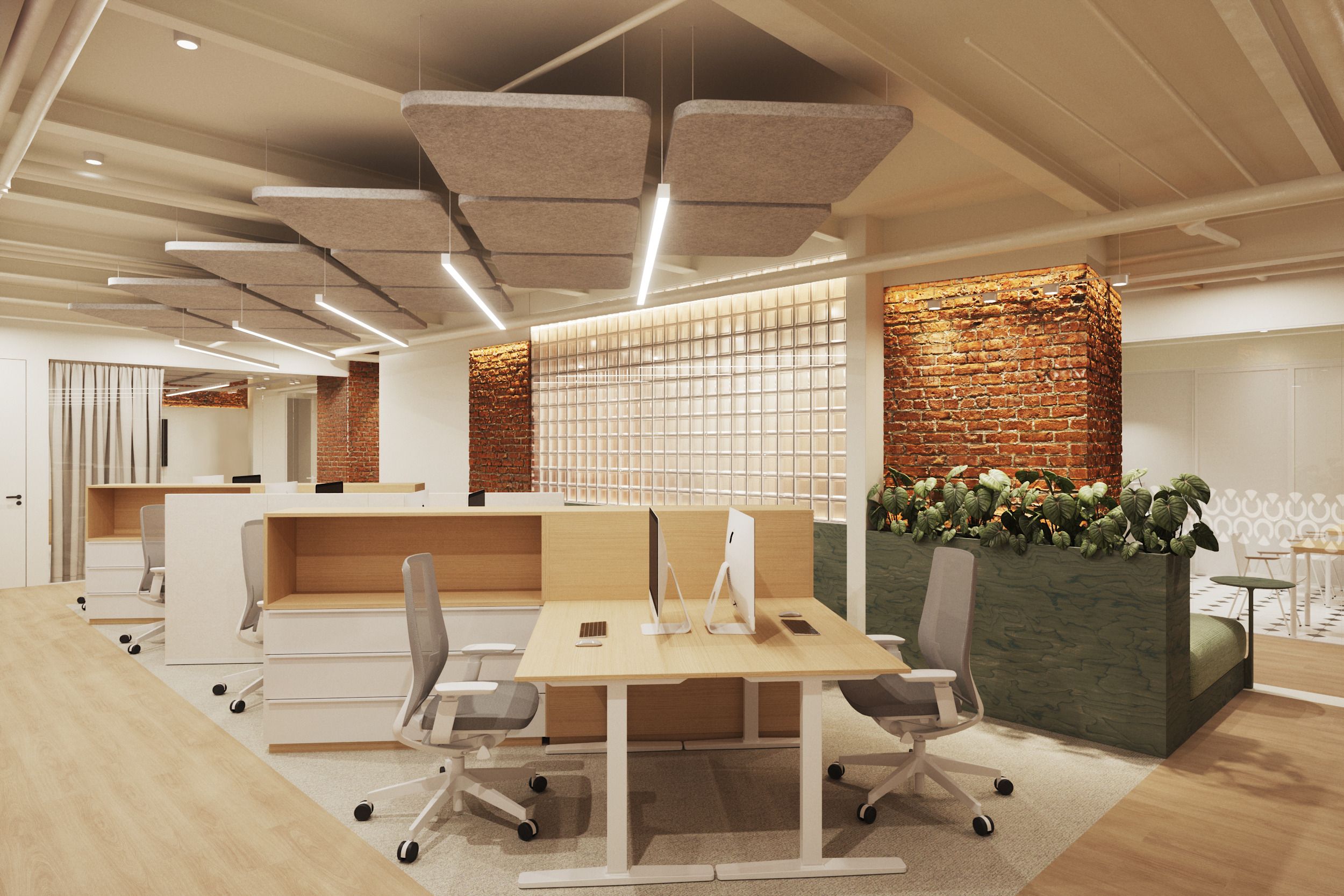 Временные рабочие места для сотрудников в дизайн проекте ювелирного магазина Временные рабочие места для сотрудников в дизайн проекте ювелирного магазина