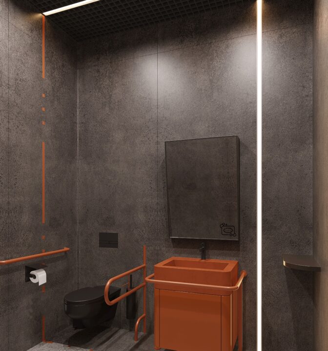 Дизайн мест общего пользования дома «Регенбоген» - фото №12