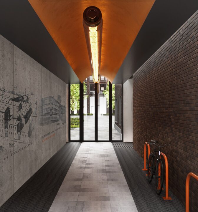 Дизайн мест общего пользования дома «Регенбоген» - фото №10