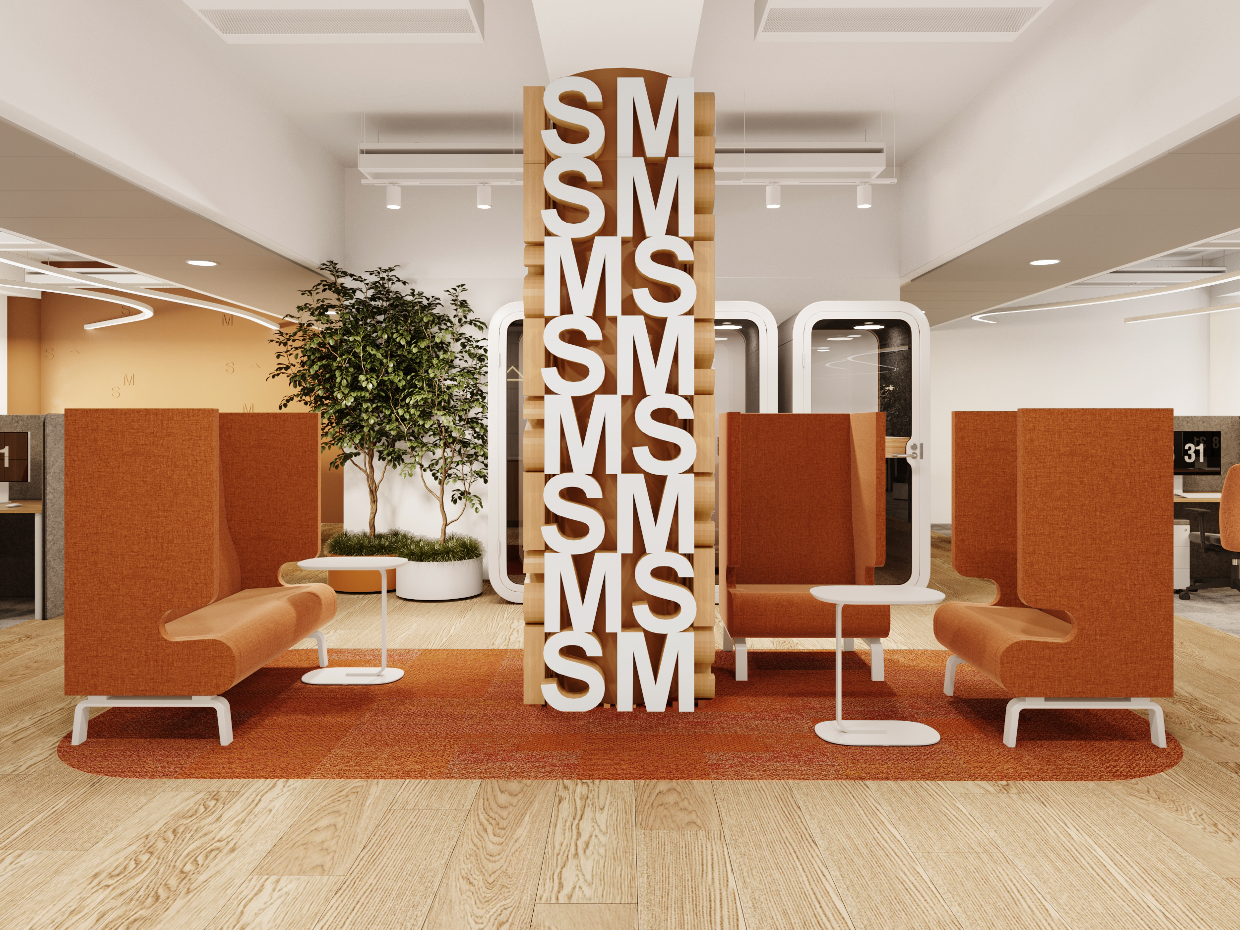 Часто лаунж-зоны проектируются как пространство для встреч с партнерами и командой. Часто лаунж-зоны проектируются как пространство для встреч с партнерами и командой