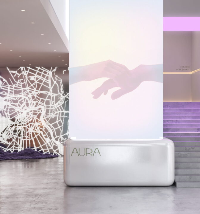 Интерьер апарт-отеля Аура