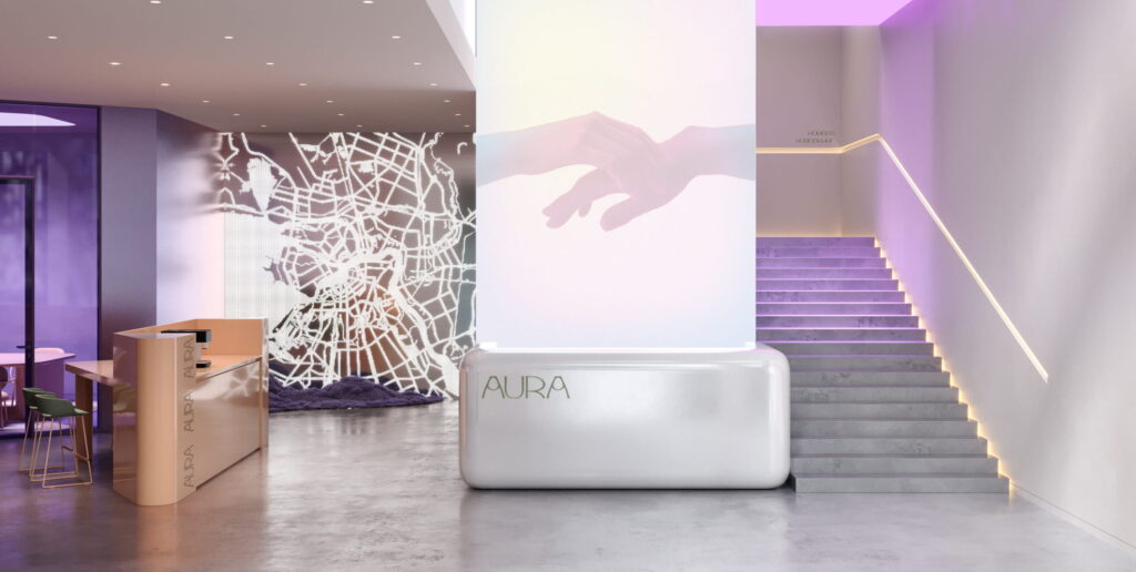 Интерьер апарт-отеля Аура