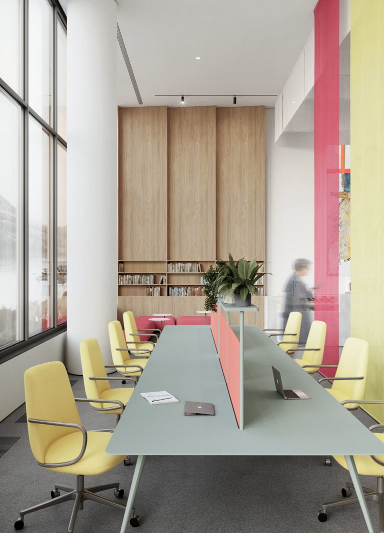 Пространство-палитра: творческий проект магазина красок - фото №2